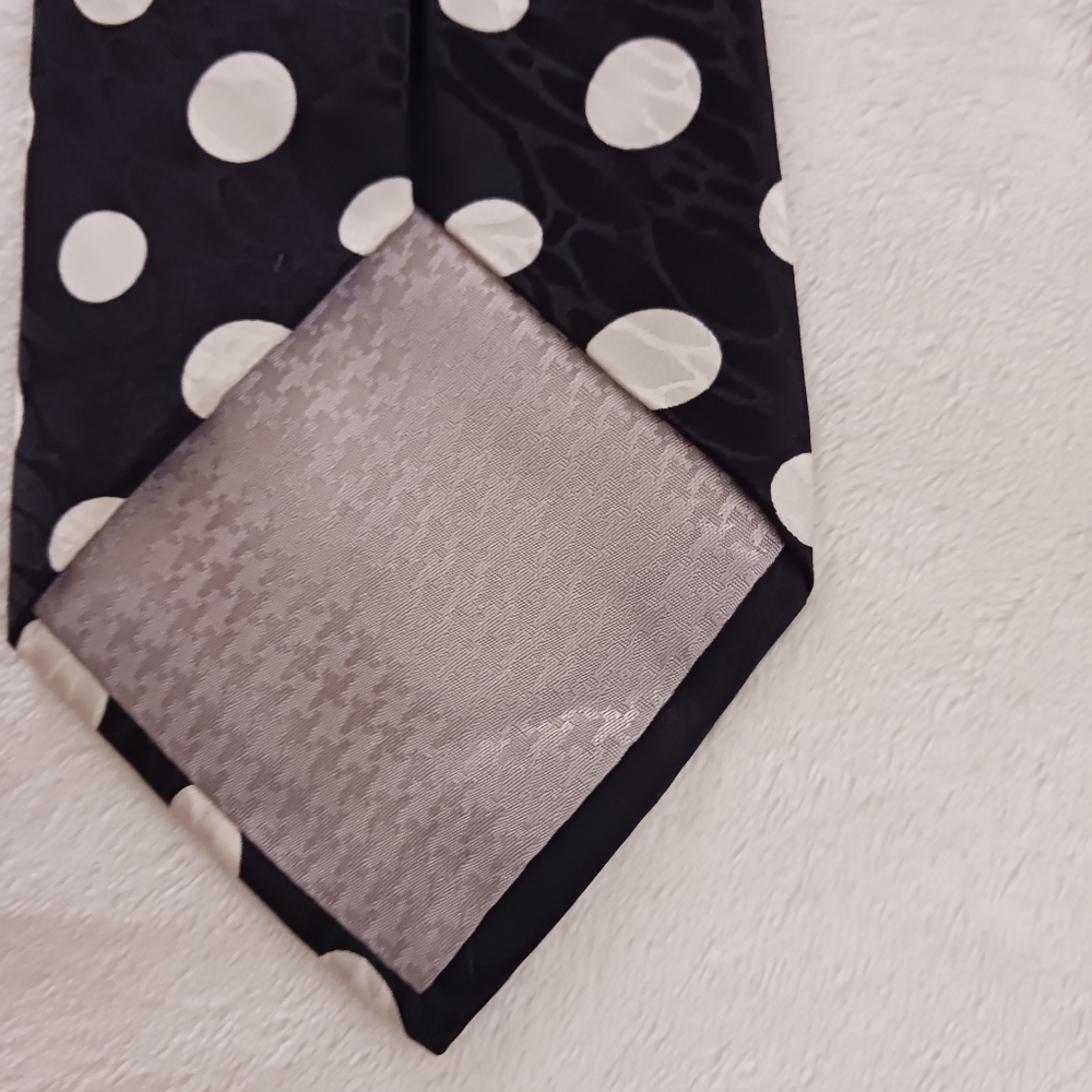 Aldolfo Polka Dot Necktie - Picture 5 of 5